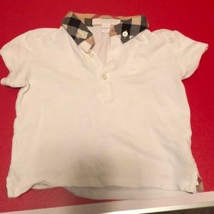 Burberry shirt size 18 months